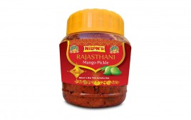 Nilon's Rajasthani Mango Pickle   Plastic Jar  900 grams